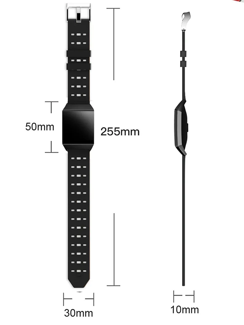 Longet умные часы W1C монитор сердечного ритма фитнес-трекер часы Bluetooth монитор сна спортивные часы для iOS Android pk fitbits