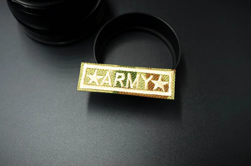 8 шт./лот ВДВ армии США LHK значки с героями мультфильмов DIY вышитая нашивка-аппликация Одежда Швейные принадлежности Декоративные нашивки