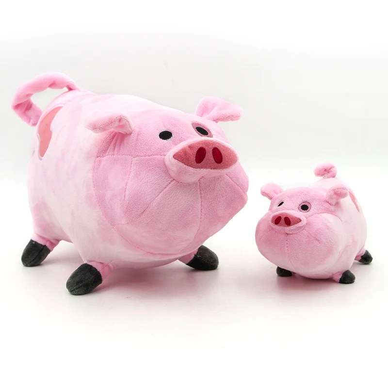 Гравити Фолз булавка плюшевая анимэ кукла Waddles pet Розовая Свинья Косплей игрушка 20 см для подарка вечерние принадлежности