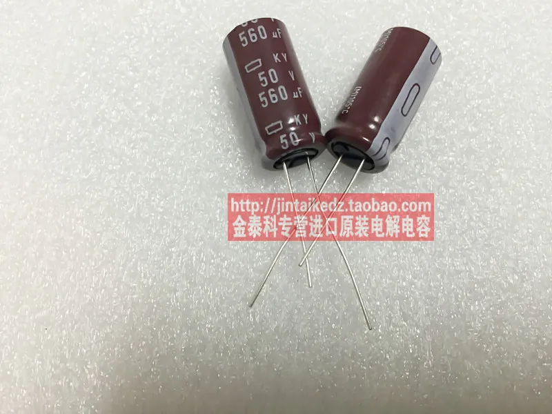 2020 hot sale 30PCS/50PCS NIPPON 50V560UF 13X25 KY Long life electrolytic capacitor 105 degrees brown free shipping