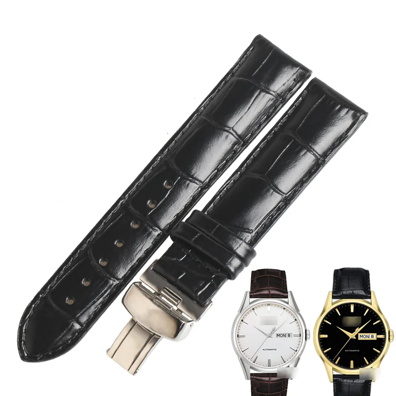 Ремешок WENTULA для TISSOT T019.430 из телячьей кожи браслет натуральной воловьей наручных