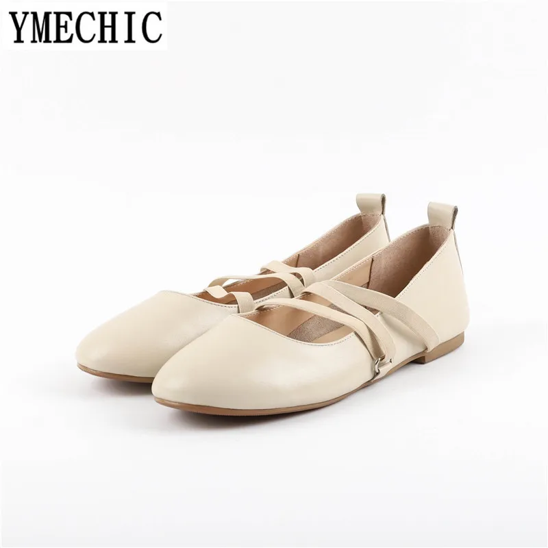 Женские туфли на плоской подошве YMECHIC Повседневные Туфли Мэри Джейн из