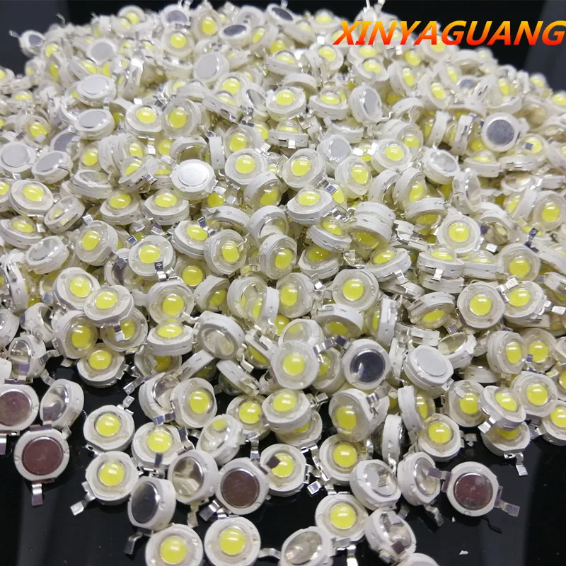 50 шт. высококачественный медный кронштейн LED 1 Вт 3 0 6 В 110 240лм Светодиодная лампа