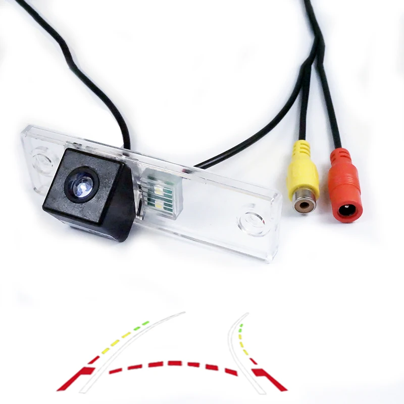 8078 track no LED CCD HD динамическая траектория Автомобильная камера заднего вида для Toyota Corolla verso Spacio 2001-2007 Previa Estima Tarago XR10/XR20 камера заднего вида - Название цвета: 8078 track no LED