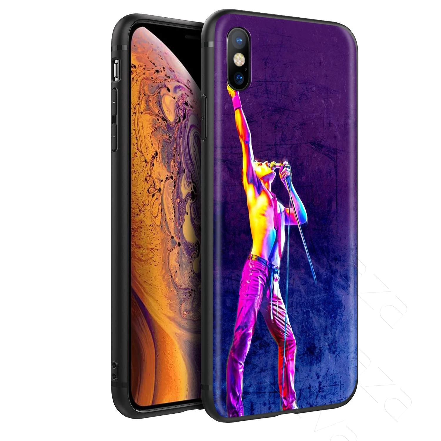 Lavaza Freddie Mercury Queen Band чехол для iPhone 11 Pro XS Max XR X 8 7 6 6S Plus 5 5s se |
