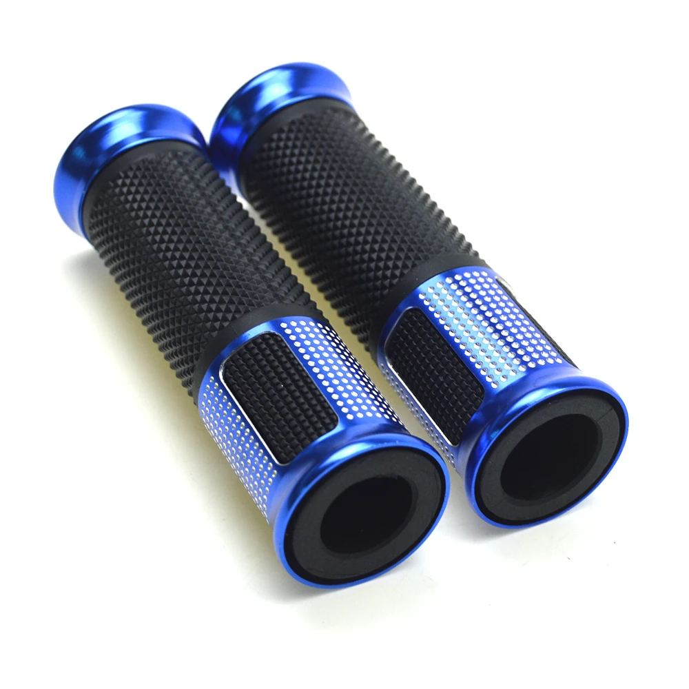 

blue 22mm Motorcycle Handle Grip for Dirt Pit Bike Scooter Mopeds