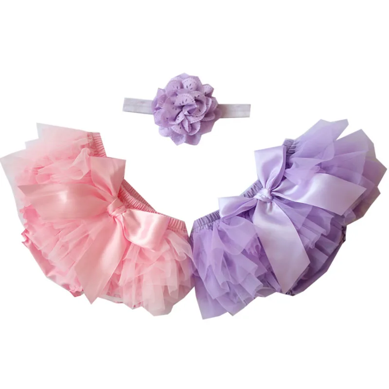 Для маленьких девочек кружева Шорты с кружевом под которыми легко скрыть