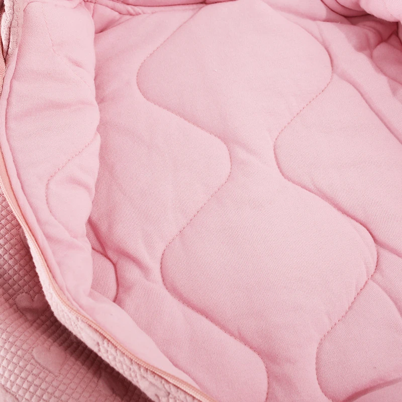 Детский комбинезон с капюшоном и 3D кроличьими ушками теплый зимний Осенний на