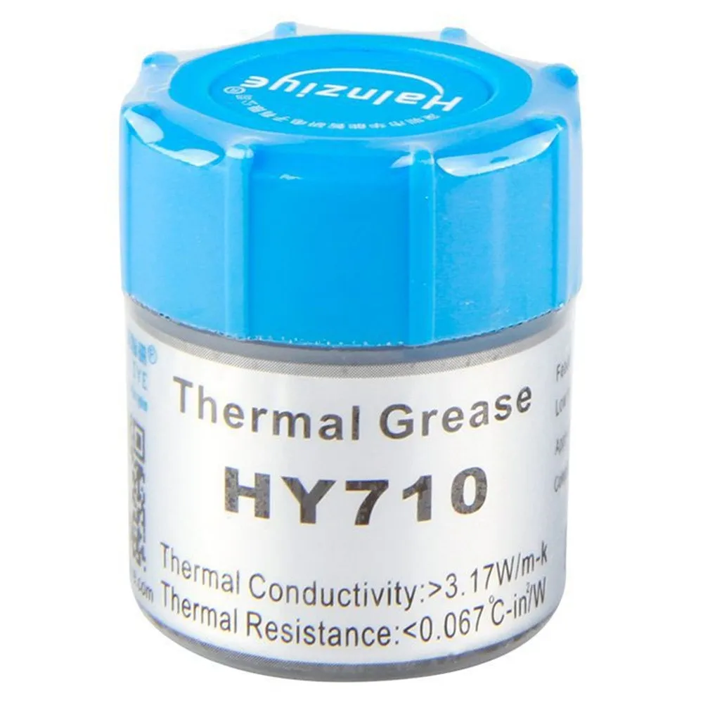 Термальная паста для процессора GPU VGA Чипсет охлаждения радиатора 10 г серебро