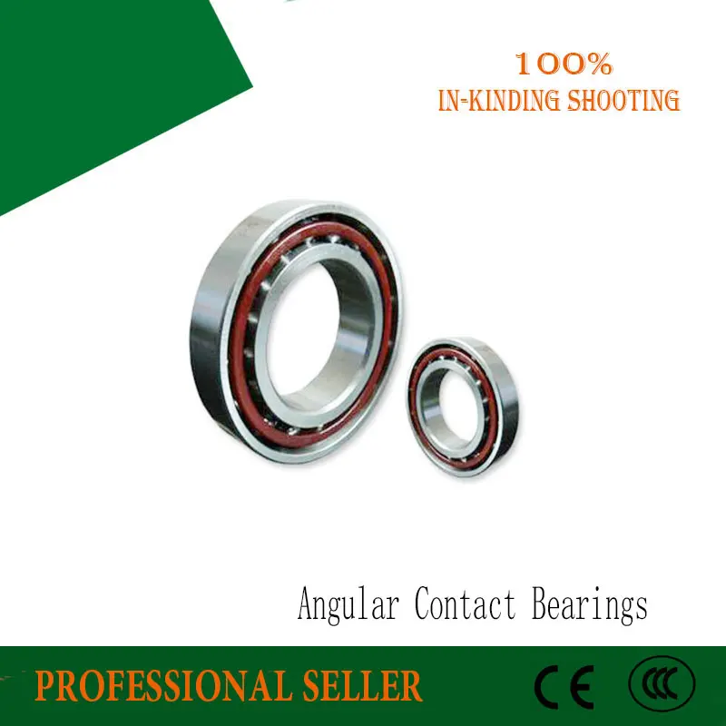 2pcs 7003AC 17*35*10mm Angular contact ball bearing 7003