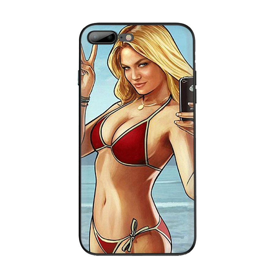 B7 Мобильный телефон сотовый Чехол для iPhone 6 6s 7 8 Plus iPhone 11 Pro X XS XR Max 5 5S SE чехол rockstar gta 5 Чехол - Цвет: B7