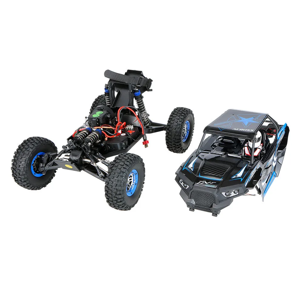 Wltoys 10428B 1/10 2,4 г 4WD 30 км/ч Rc автомобиль Рок Гусеничный автомобиль восхождения электрический автомобиль RTR модель открытый игрушки для детей Подарки