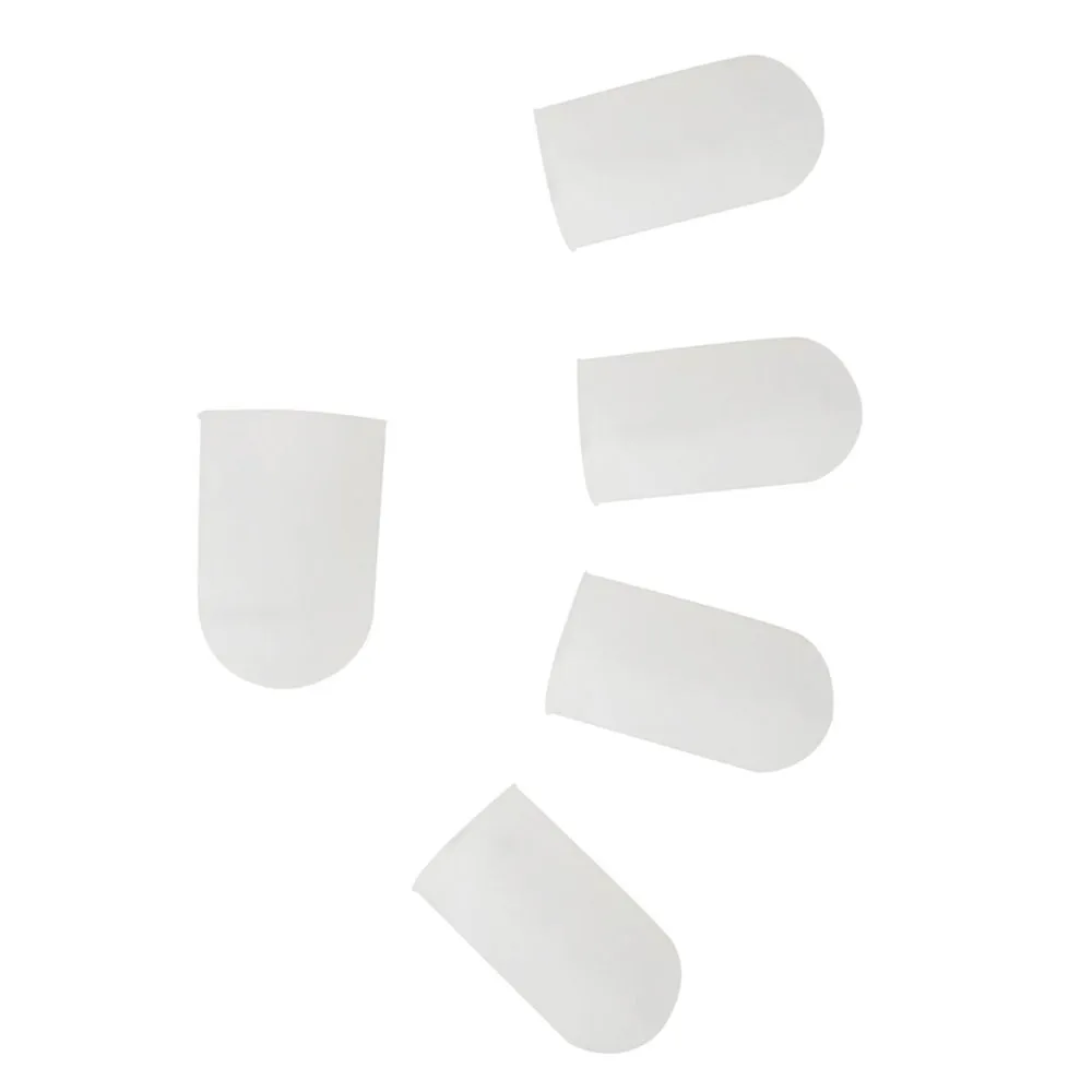 5 шт. силиконовые палец протектор рукав изоляции противоскольжения крышка рук