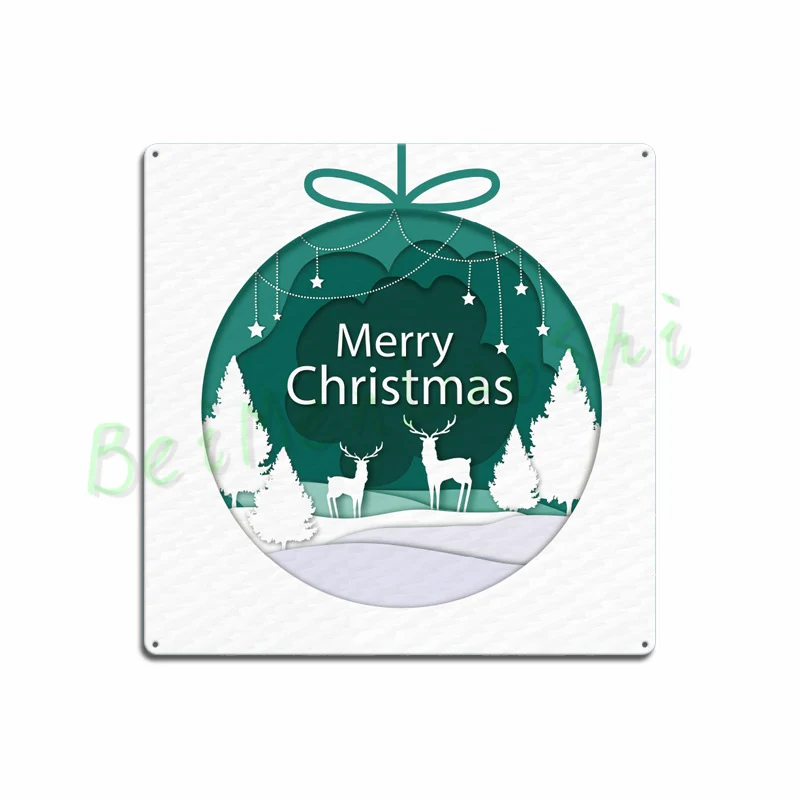 Christmas Gifts for Santa Claus Bar Wall Decoration Vintage Metal Signs Home Decor Painting Plaques Art Poster 30*30CM | Дом и сад