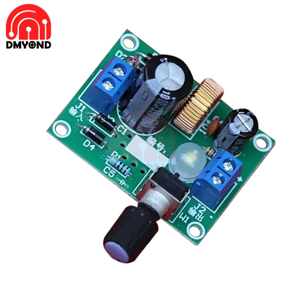 Diy Электронный модуль DIY Kit LM2596 стабилизаторы напряжения регулируемые точные Понижающие блоки питания
