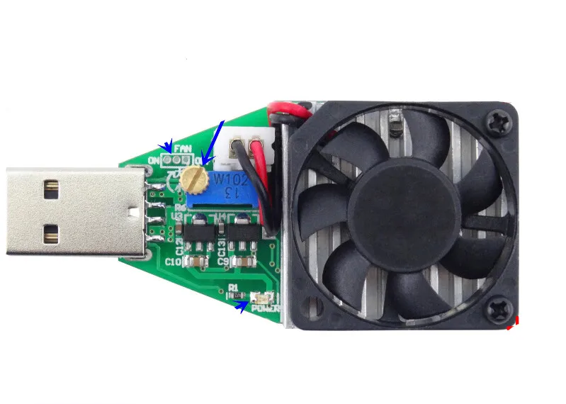 RD промышленного класса электронный нагрузочный резистор USB интерфейс разряда