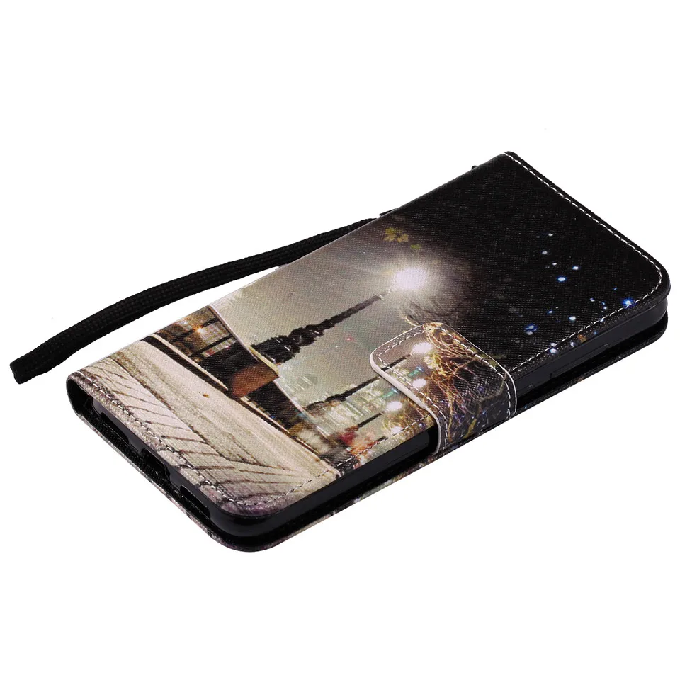 Gumiice телефон чехлы для Huawei P8 мини 2017 издание кожаный бумажник случаях бесплатная