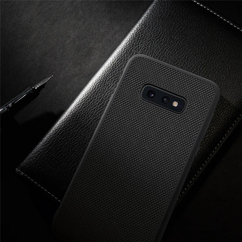 Чехол из нейлона Nillkin для samsung Galaxy S10e текстурированный TPU+ PC задняя крышка прочный нескользящий тонкий и светильник чехол s