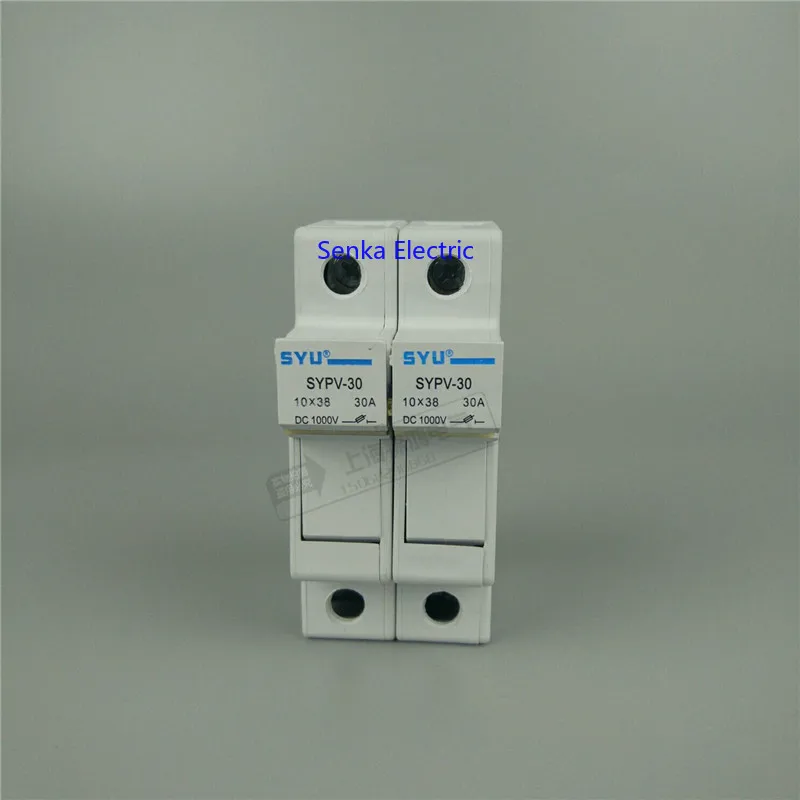 1000V DC 10x38 ГПВ низкая Напряжение Солнечный предохранитель w держатель База 1