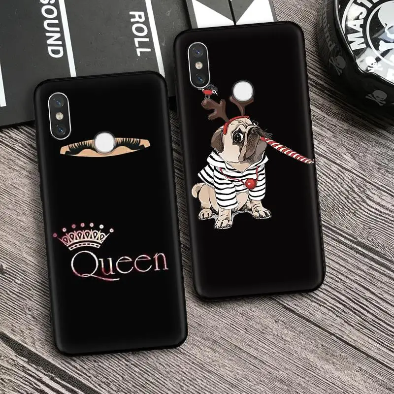 Мягкий матовый Силиконовый чехол для iPhone 6 XR XS Max X 6S 7 8 Plus для Xiaomi Redmi 4X5 Plus 5A 6A Note 5, чехол для Xiaomi Mi A1 A2