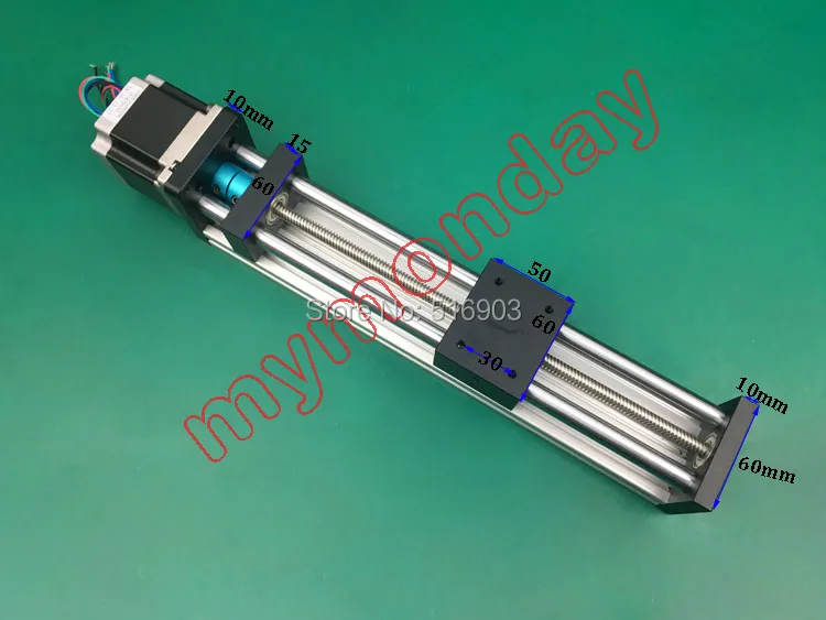 Бесплатная доставка эффективная длина путешествия 700 мм GPS T8 * 4 8 Т винт Линейное