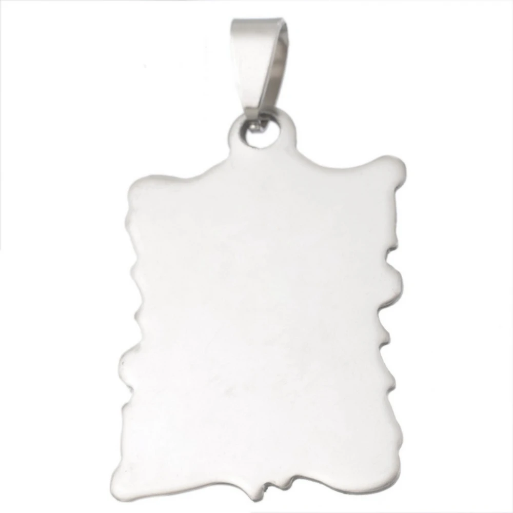 10 шт. подвески для ожерелья из нержавеющей стали|stamping blanks|pendant diyblank stamping |