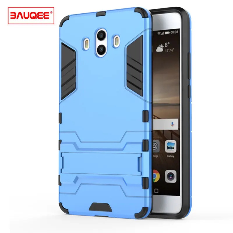 Bauqee чехол для Huawei Коврики 10 случае анти стук Пластик Coque с Подставки мешок