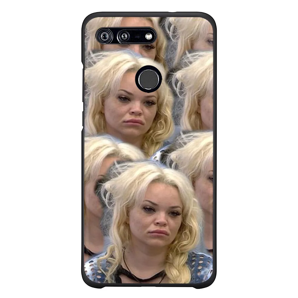 Soft Silicone TPU Phone Cover Back Protective for Honor 8x Case Black Printed Huawei 6A 7A Pro 7X Cases |