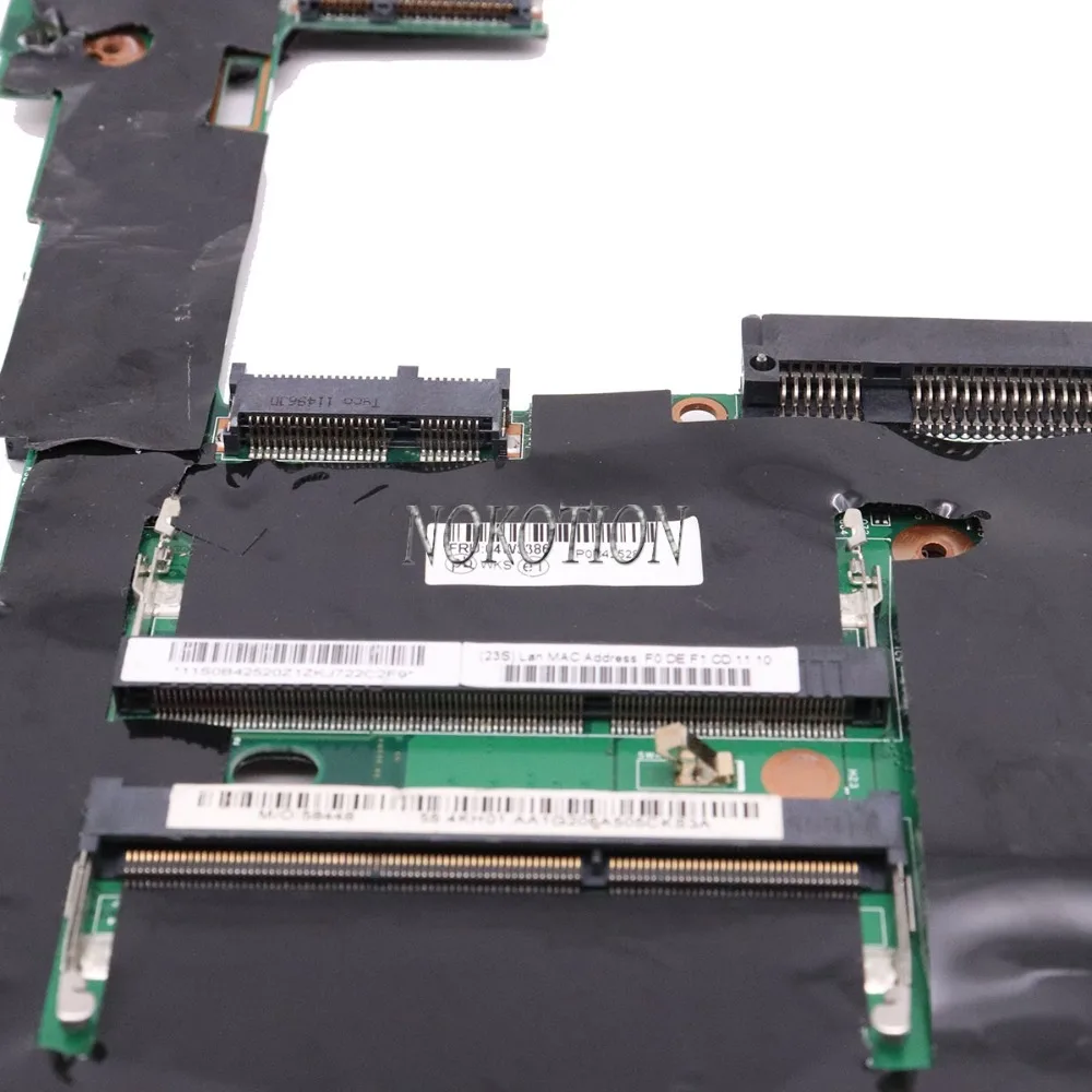 Материнская плата NOKOTION 04W3386 04W0688 04Y1834 04W0689 для ноутбука Lenovo ThinkPad x220 i7-2640M 2 80 ГГц