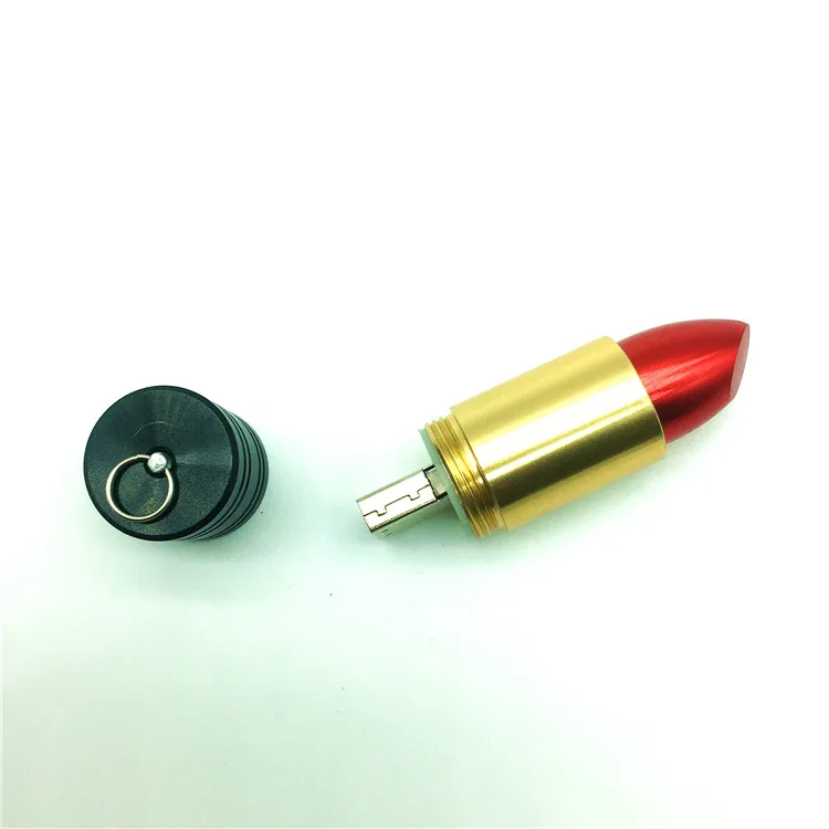 USB флеш-накопитель 4 ГБ 8 16 32 64 помада флешка USB-флешка популярный подарок ручка для