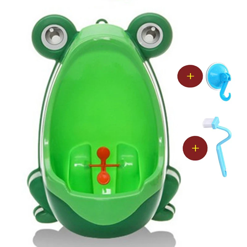 Детский туалет лягушка настенный детский для мальчика писк горшок тренировочный