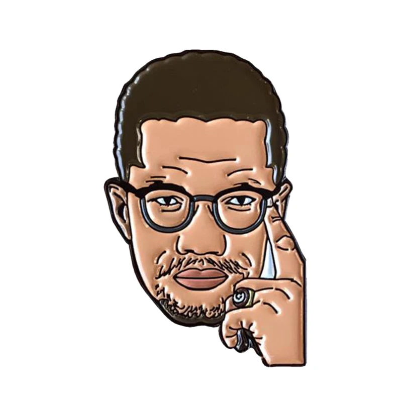 

Malcolm X Lapel Pin