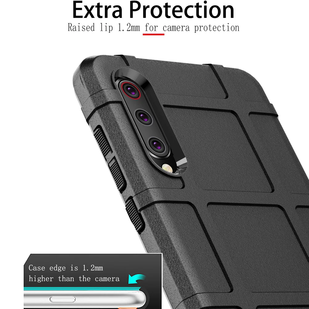 Прочные противоударные силиконовые чехлы для Xiaomi Mi CC9 CC9e A3 Lite 9T 9 SE Mi9 Explorer