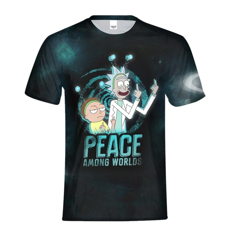 Rick And Morty сухая дышащая Спортивная гимнастическая майка для мужчин фитнес