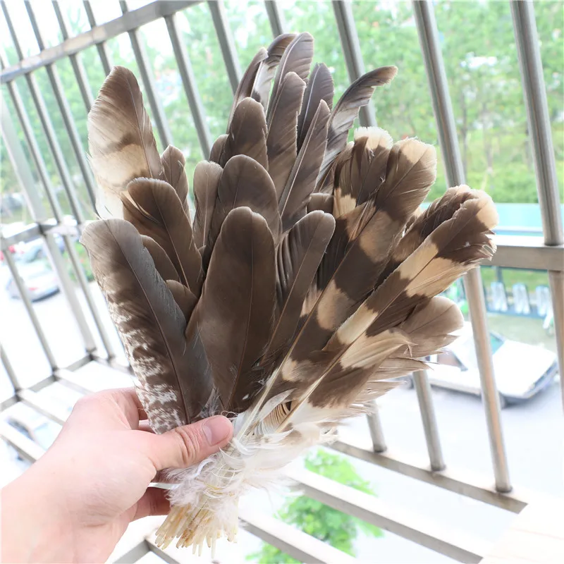 10 шт Редкий Натуральный настоящий орел перо 15 28 см/6 12 дюймов DIY|eagle feathers|real eagle