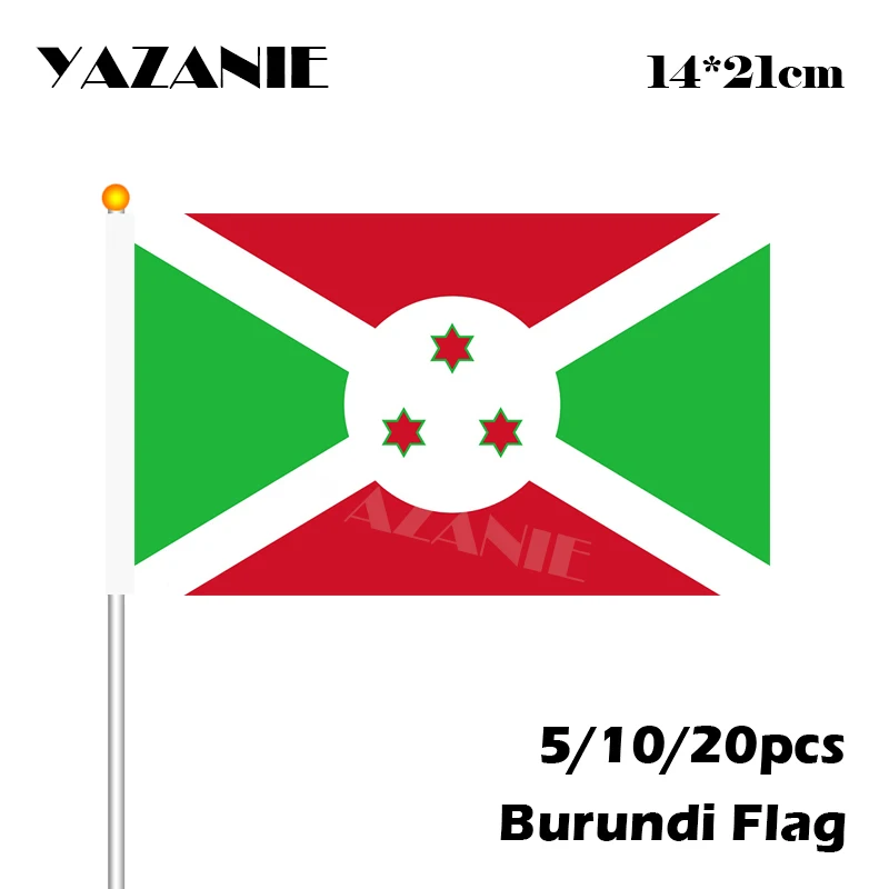 YAZANIE 14*21 см 5/10/20 шт национальный флаг развевающийся маленький Национальный с