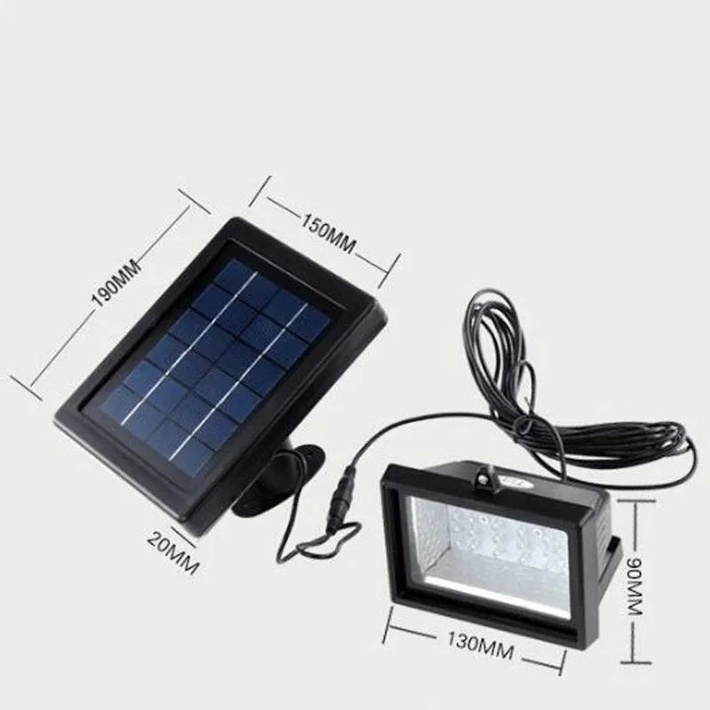 TAMPROAD LED Солнечный Прожектор газон сад пейзаж проектор безопасности настенный