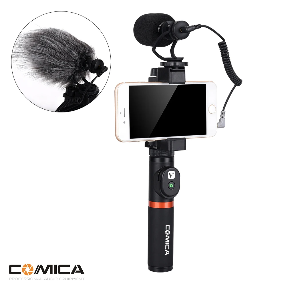 Комика смартфон видео микрофон комплект Ручка CVM-VM10-K3 Bluetooth ручка