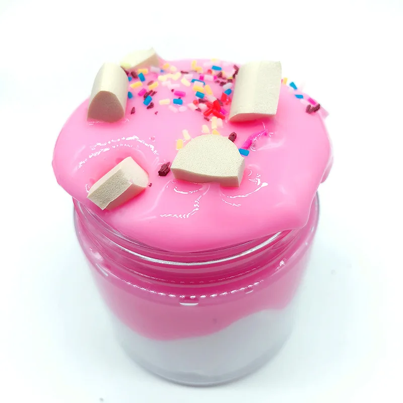 Новый вулканической грязи мороженое слизь ясно Цвет соответствующие DIY Кристалл
