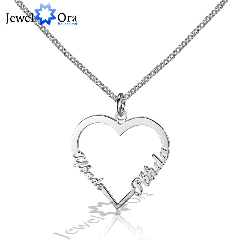 Ожерелье из серебра в форме сердца 3 цвета|925 sterling silver heart|silver 925 heartheart |