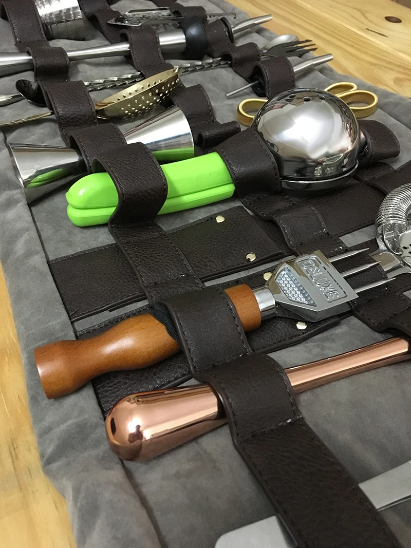 Бесплатная доставка сумка для бармена смешивания бармена|bar tools|bartender bagbartender tool roll