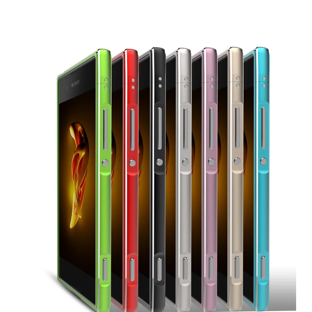 Мобильный телефон чехол для sony xperia xa1 из алюминиевого сплава бампер + ремешок Sony