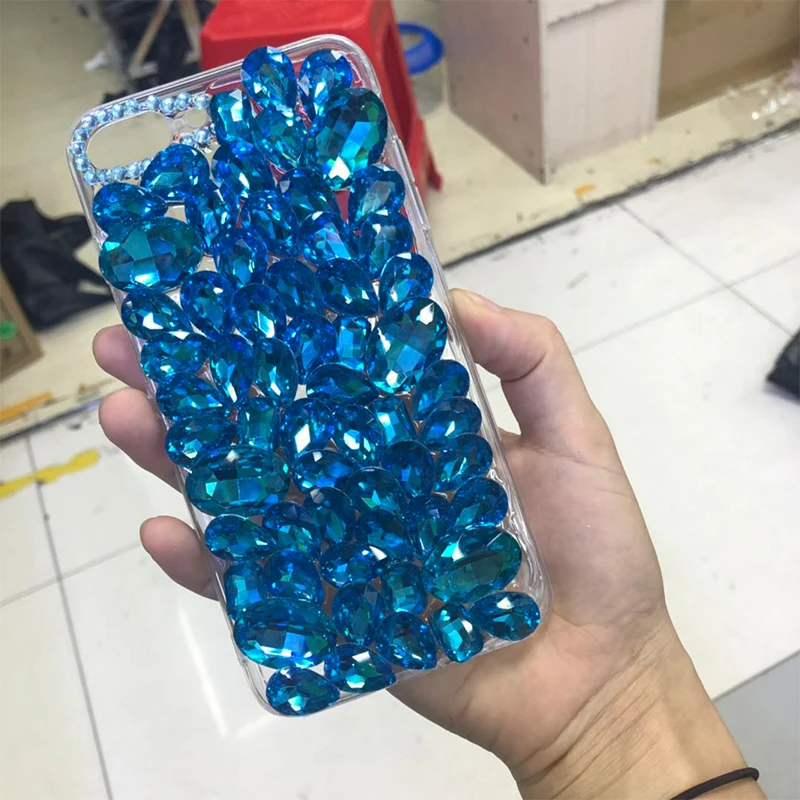 Чехол XINGDUO 5C со стразами для iphone X XS XR MAX Модный Роскошный прозрачный чехол 5 6 6s 7 8 Plus
