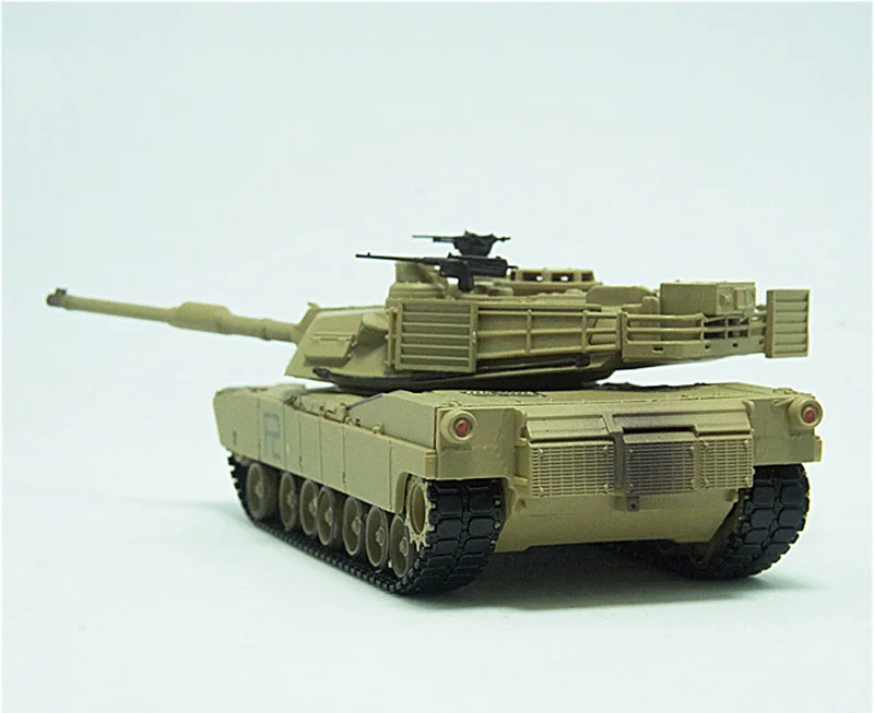 1: 72 Готовая модель главного боевого танка M1A2 игрушки для моделирования литья под
