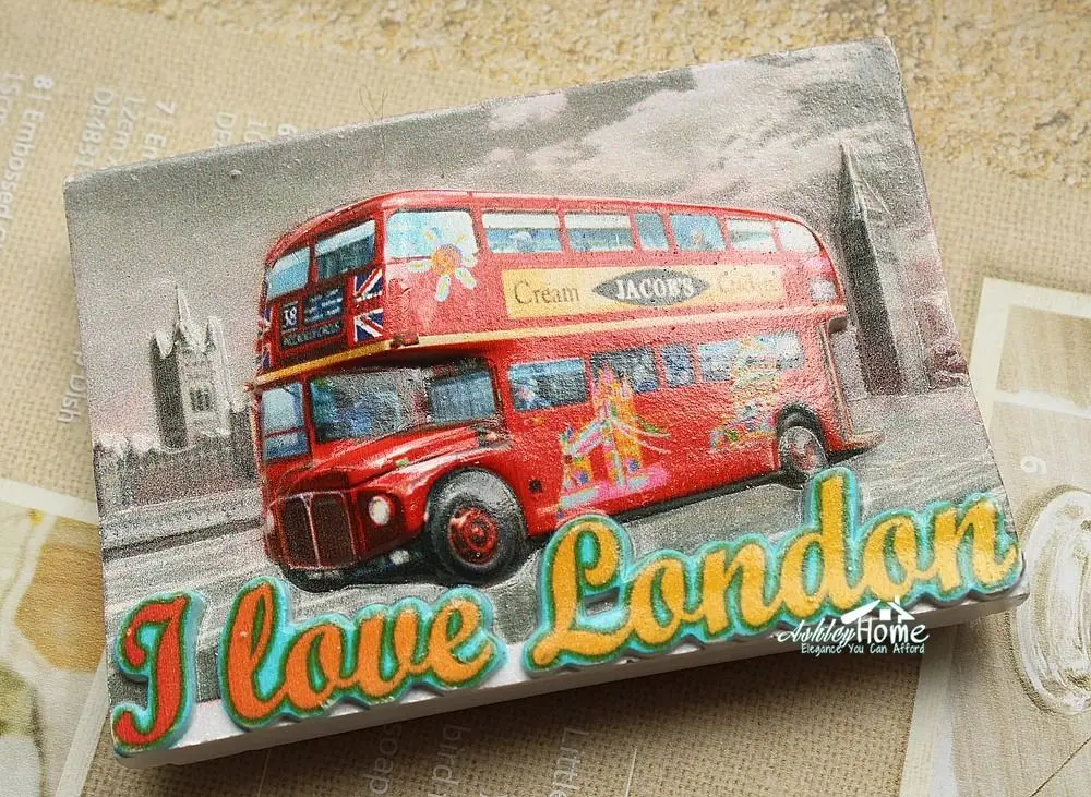 Великобритания Лондон Двухэтажный автобус туристические путешествия