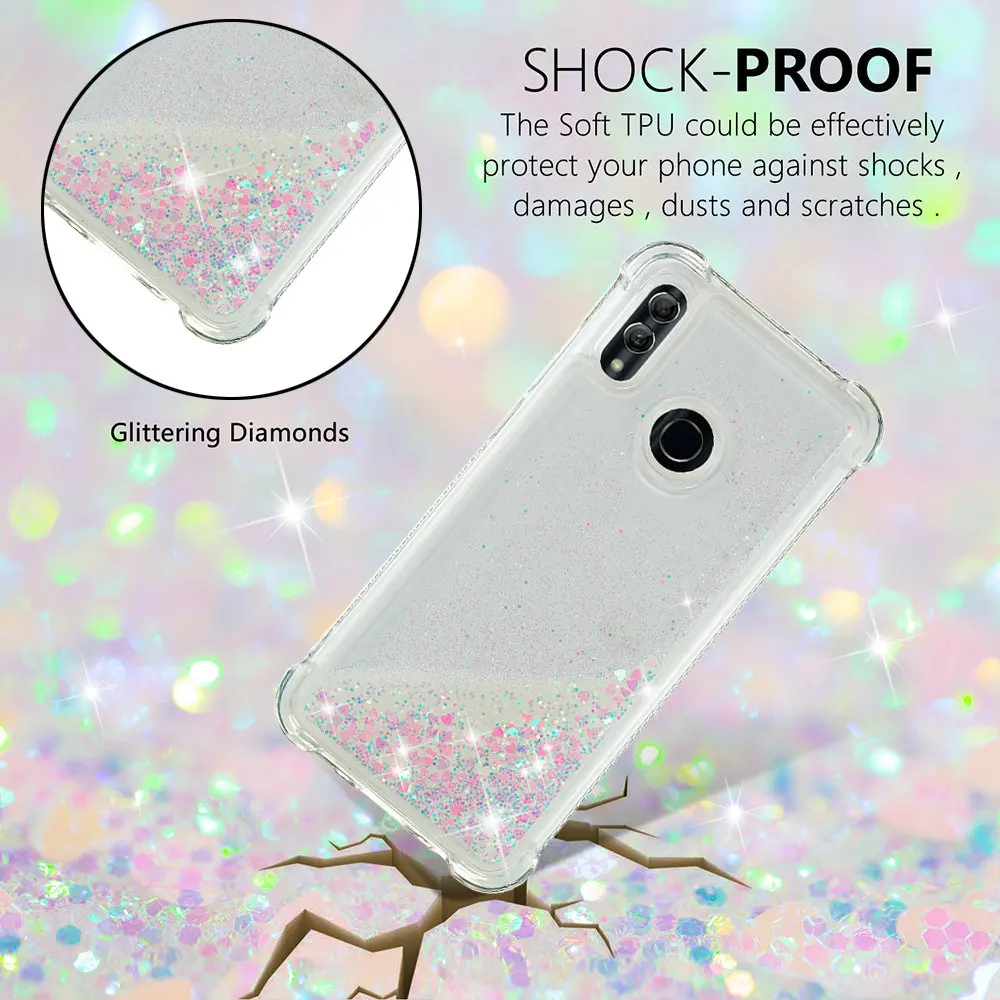 Чехол XINGDUO с блестящими жидкими блестками из ТПУ Sof Love для iphone 5 5S SE 7 6 8 6s plus чехол X
