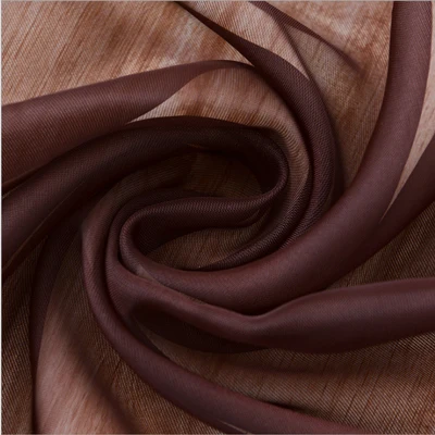 Color 15 Прокладка Sheer Тюль Шторы Кухня одноцветное Цвет полиэстер Оконные драпировки декоративной перегородкой вуаль шторы(Цвет of15 - Цвет: Color 15
