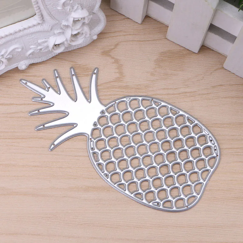 Ананасовый металлический прорезной трафарет для окраски DIY альбом скрапбукинга