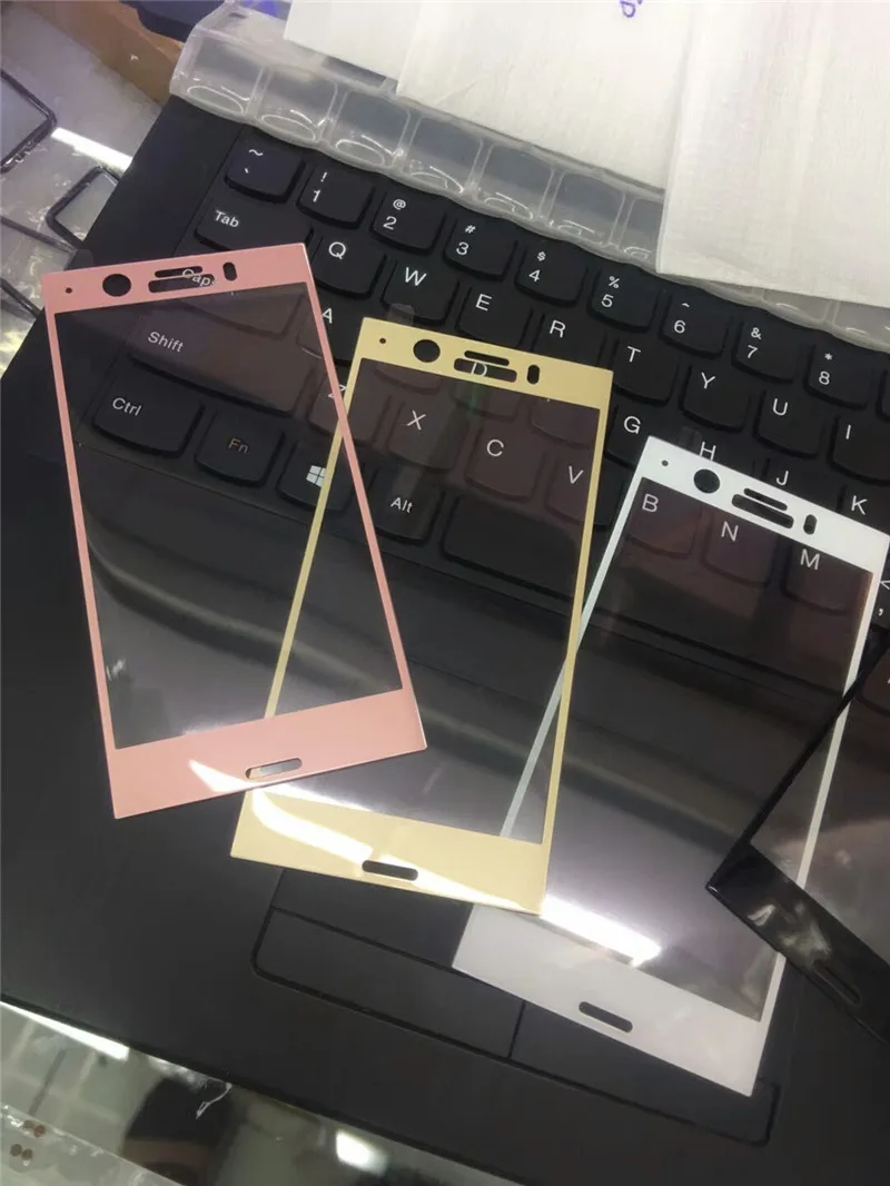 Для Sony XZ1 компактная стеклянная пленка цветное Закаленное стекло Защитная для