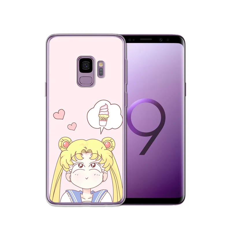 Mickey cartoon case cover For Samsung Galaxy J2 J3 J5 J7 J6 J8 Grand Prime G530 EU Pro Note 8 9 2016 2017 2018 Sailor Moon cute |